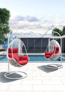 Outdoor/Indoor Garden Patio Rattan Swing Chair--W0006